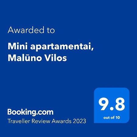 "Mini Apartamentai", Maluno Vilos بالانغا المظهر الخارجي الصورة